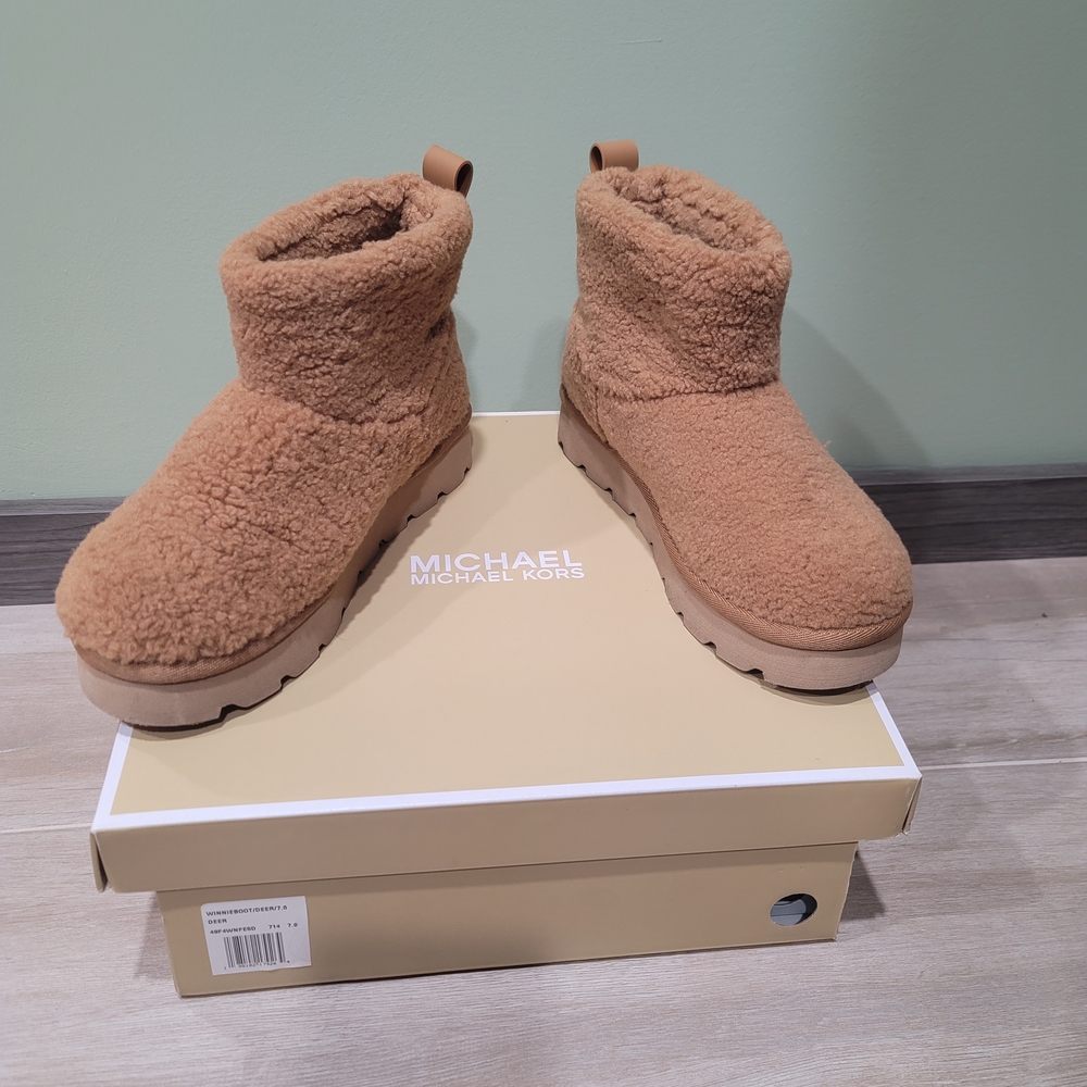 MICHAEL Michael Kors Tan Boot